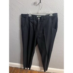 Habands Fit-Forever Mens Size 38 S Pants Blue Adjustable Waist